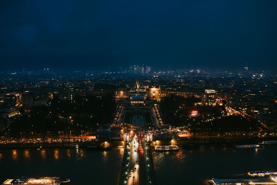 The neighbourhoods in Paris