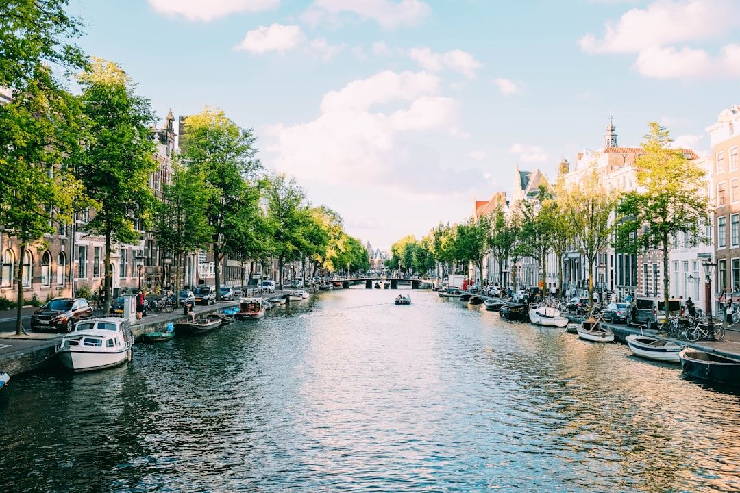 The canal ring in Amsterdam