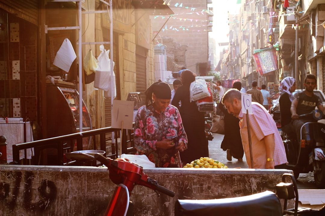 Egypt street market local life