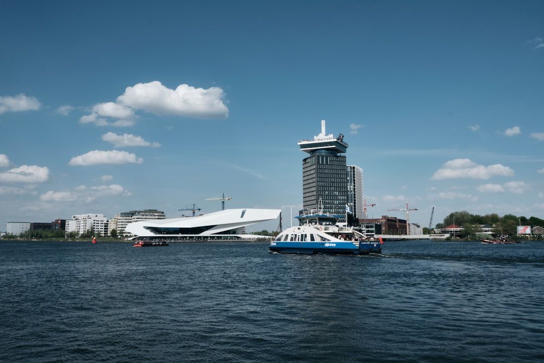 The free ferries in Amsterdam