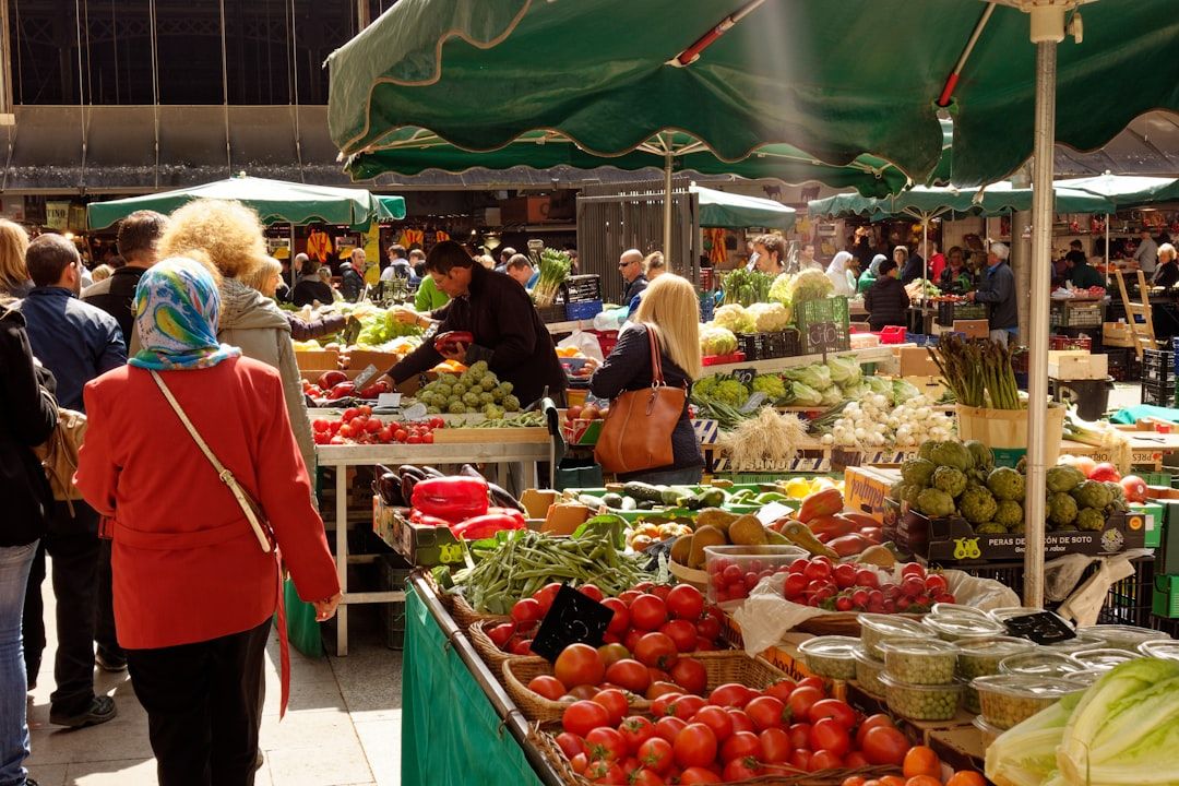 The markets in Barcelona